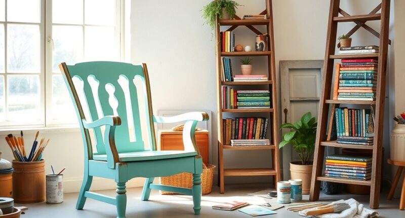 revamp decor with old furniture