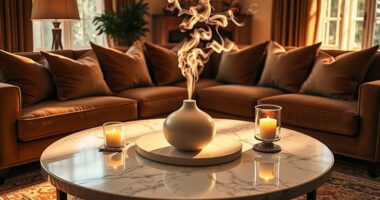 scented candles and diffusers