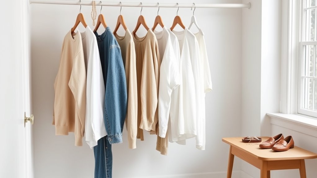 simplify wardrobe with versatile pieces