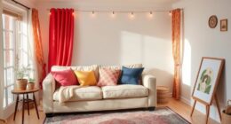 temporary rental decorating tips
