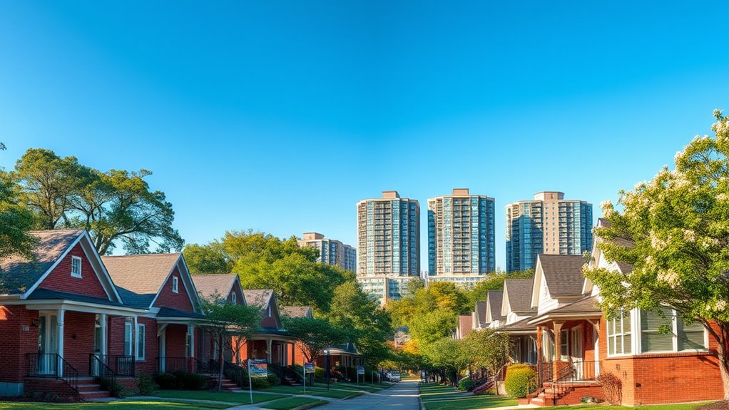 urban luxury and rural affordability