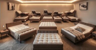 adjustable bed frames with massage