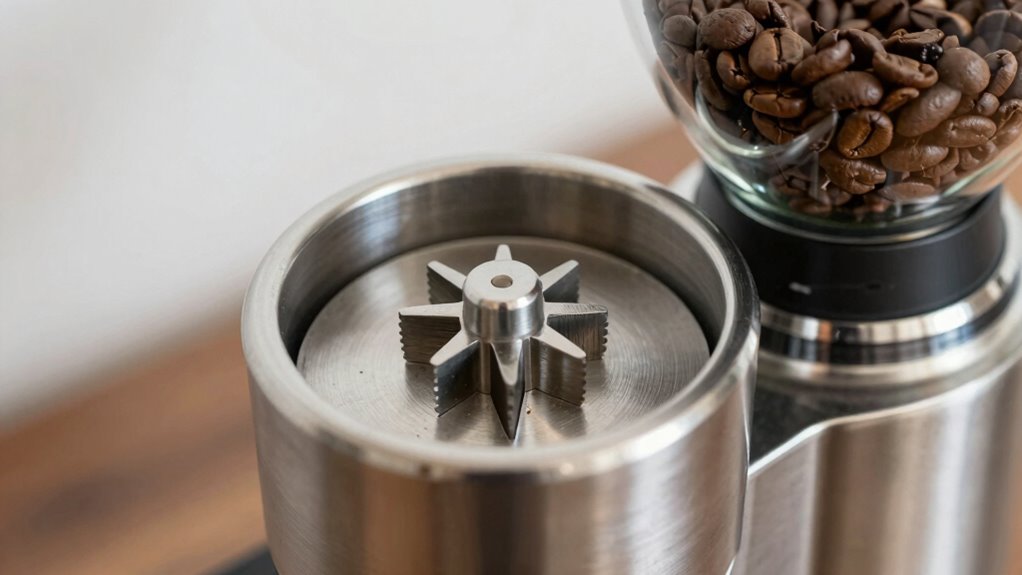 burrs determine grind consistency