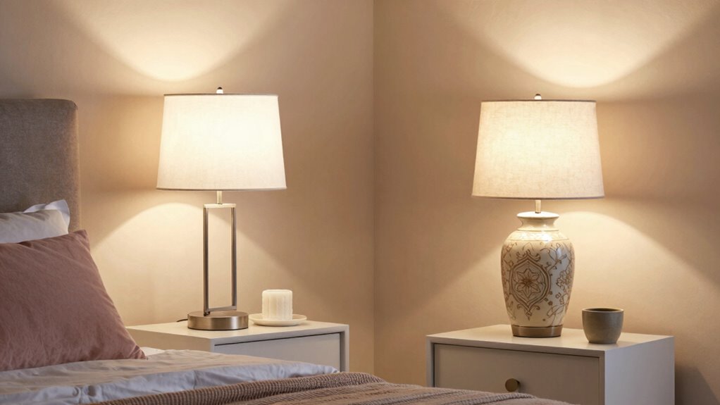 choosing bedroom table lamps