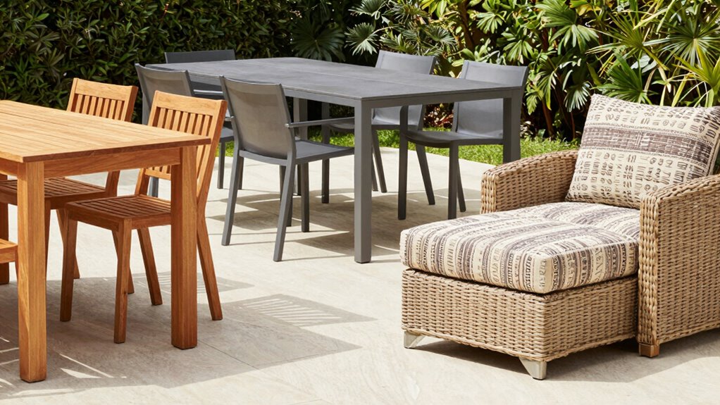 choosing outdoor furniture materials