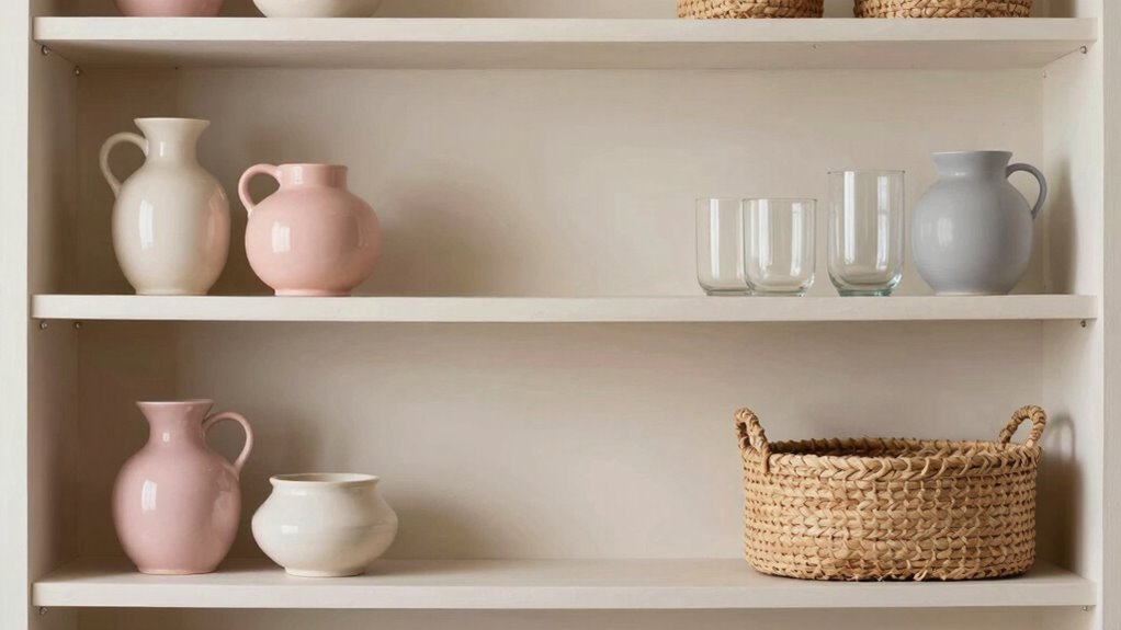 color coordinated stylish displays