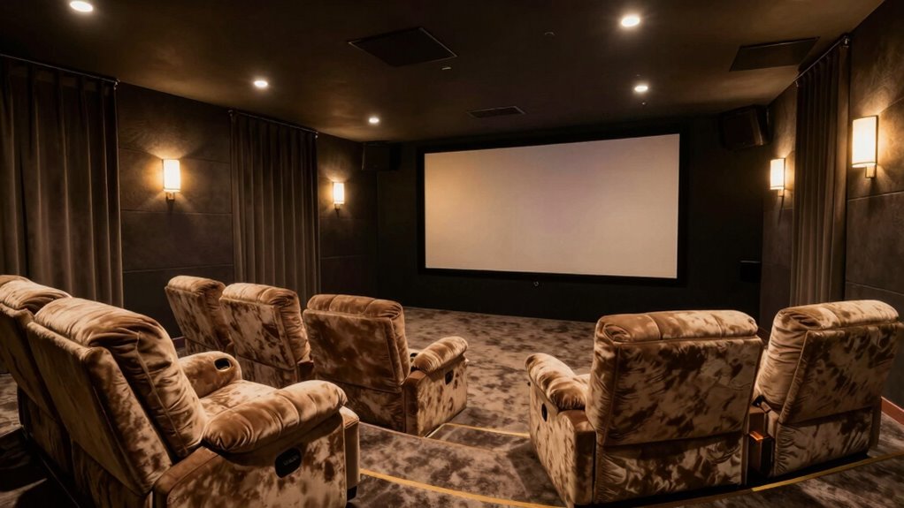 comfortable lighting and soundproofing