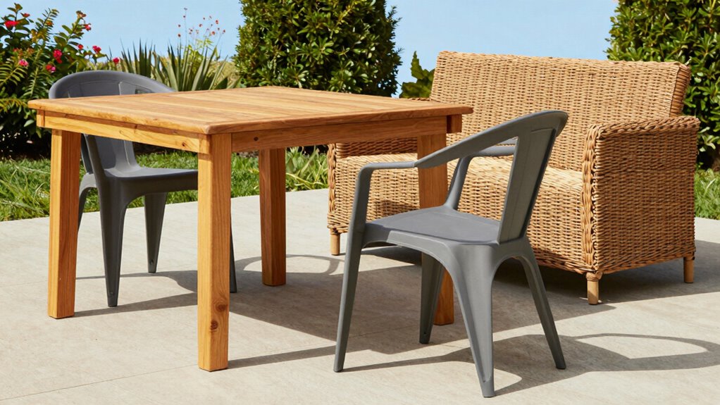 consider material durability and maintenance