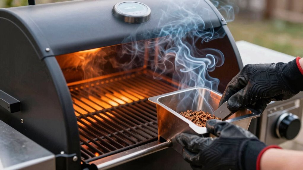 consistent flavorful pellet smoking