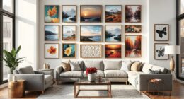 framed canvas wall art