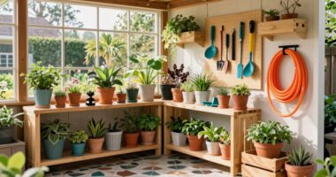 garden shed storage ideas