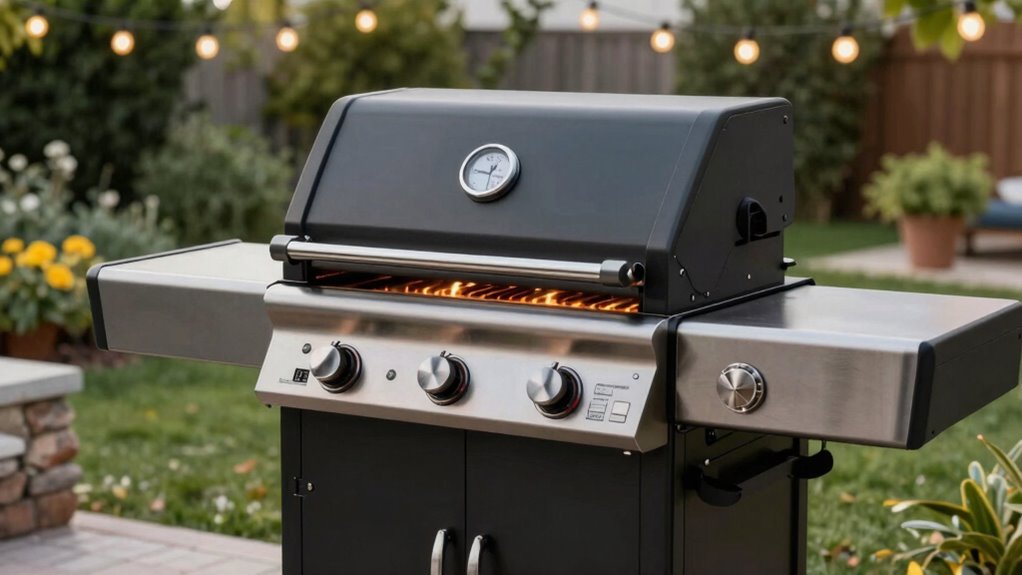 grill size and features