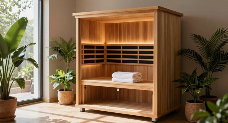 home infrared sauna options