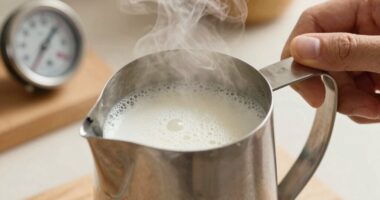 homemade milk frothing techniques