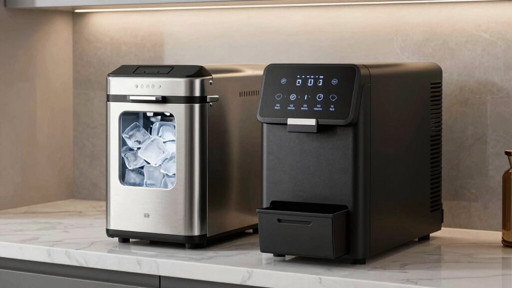 ice maker capacity and noise