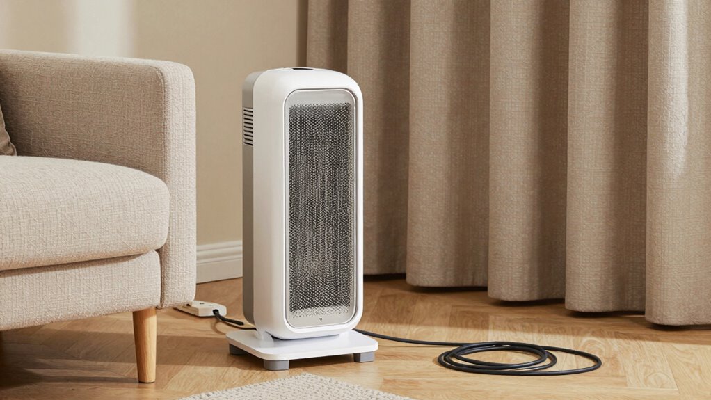 keep heaters three feet away