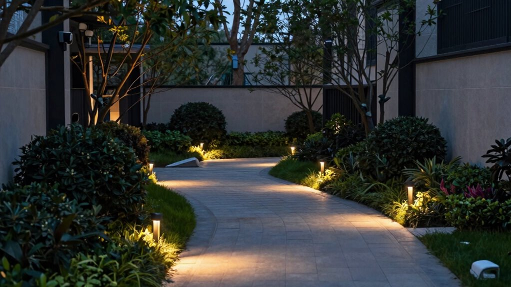 layered safe maintained lighting