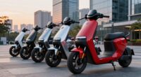 long range electric scooters