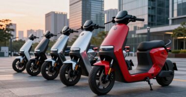 long range electric scooters
