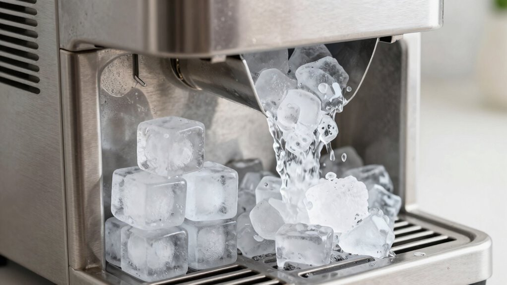 maintain ice maker regularly