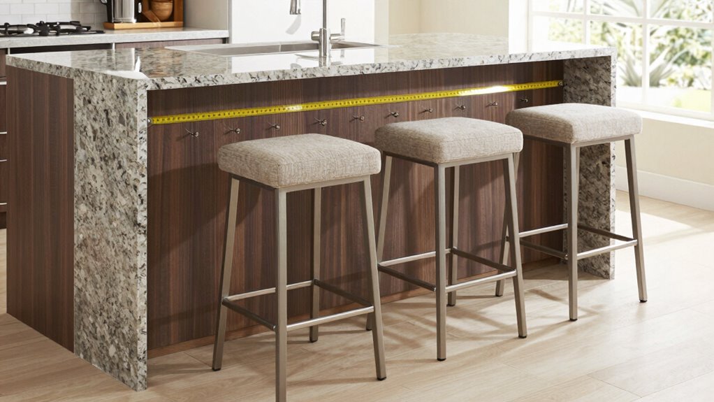 measure clearances stool size