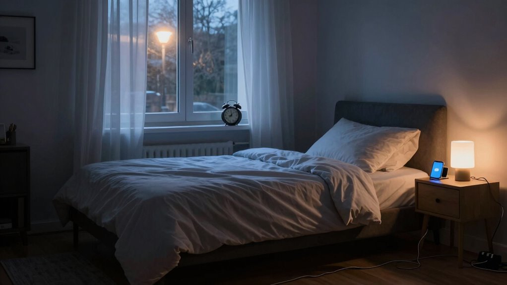 minimize light and noise