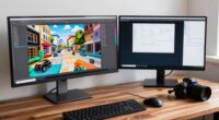 monitor configurations for focus
