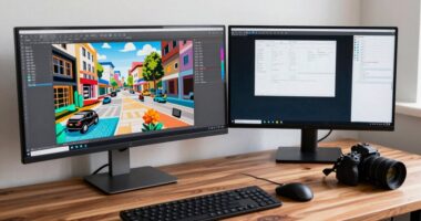 monitor configurations for focus