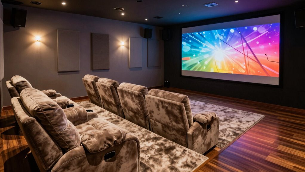 optimal home theater seating