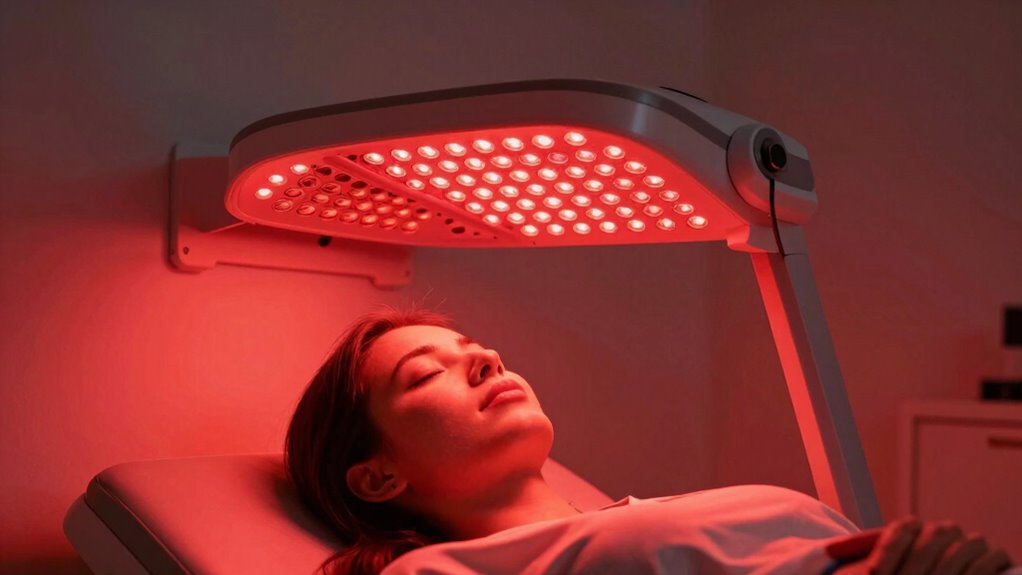 optimal light therapy distance