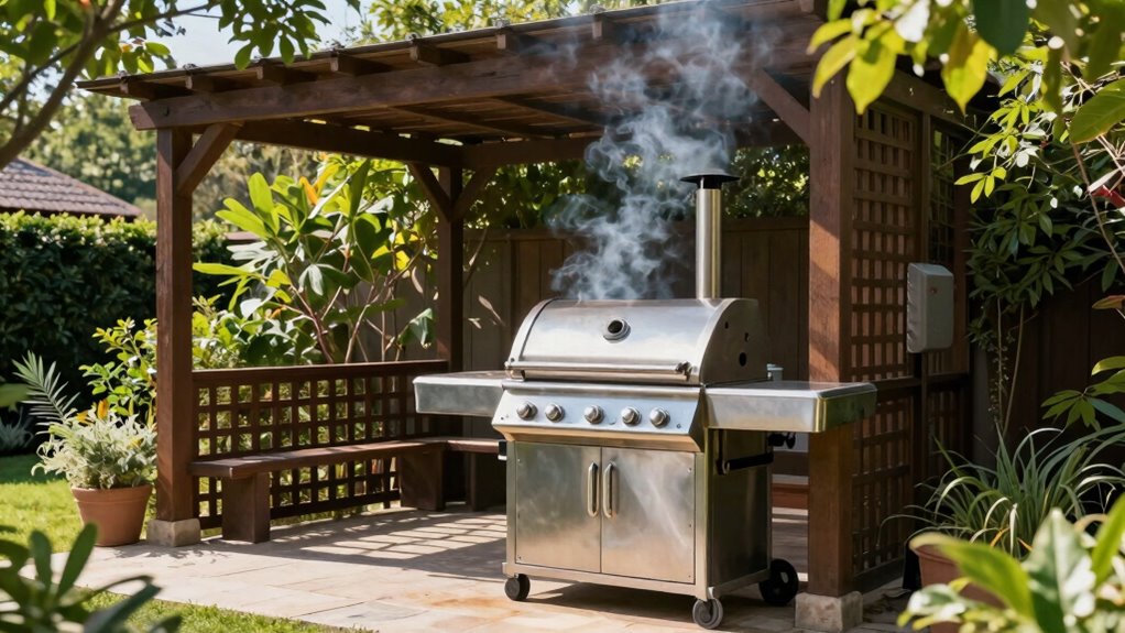 optimal safe grill placement