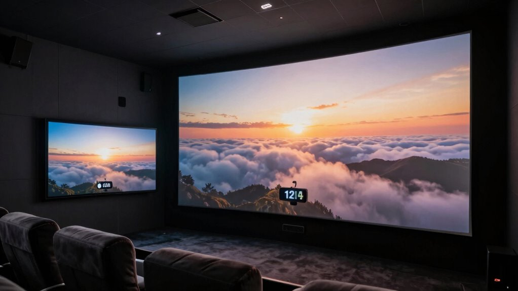 optimal viewing and resolution