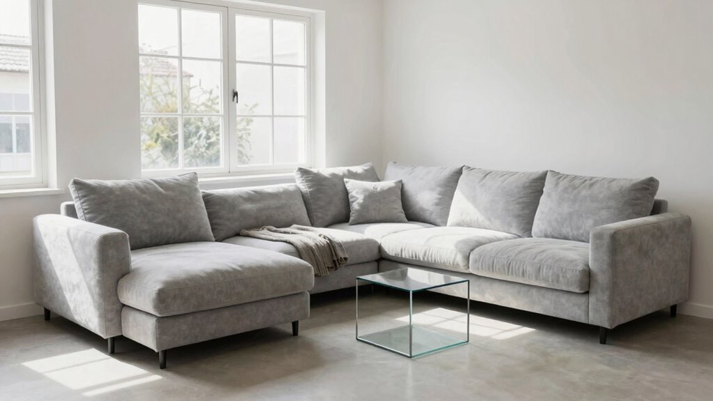 optimize modular sofa arrangement