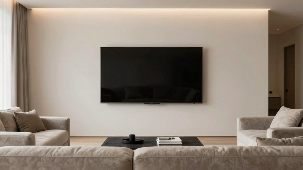 optimized tv mounting height