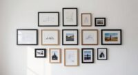 organized gallery wall planning