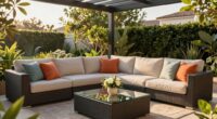 outdoor sectional sofa sets