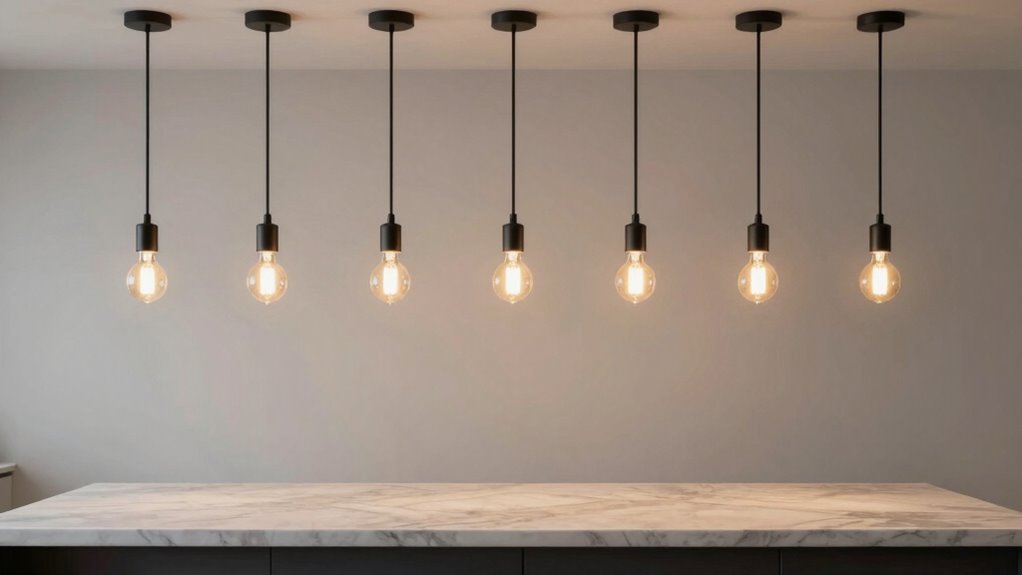 pendant spacing calculation guidelines