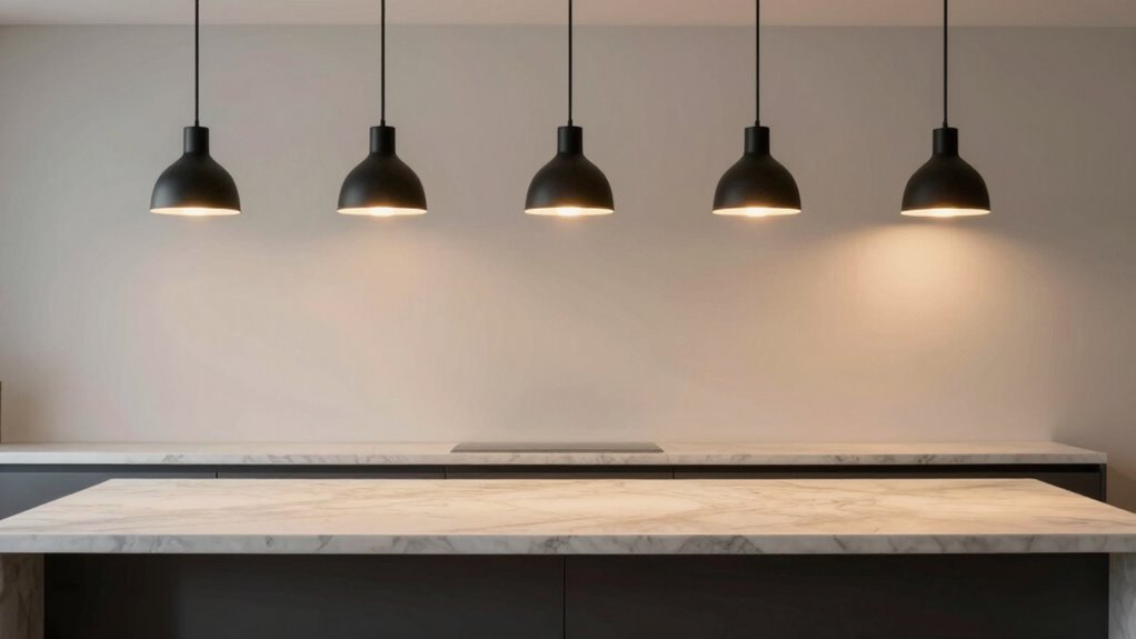 pendant spacing guidelines