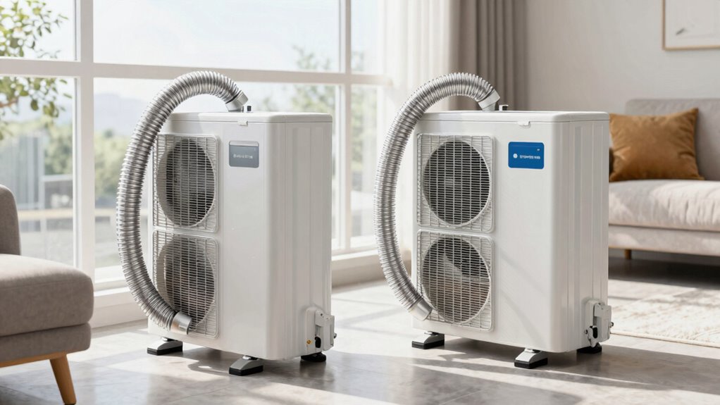 portable cooling unit efficiency