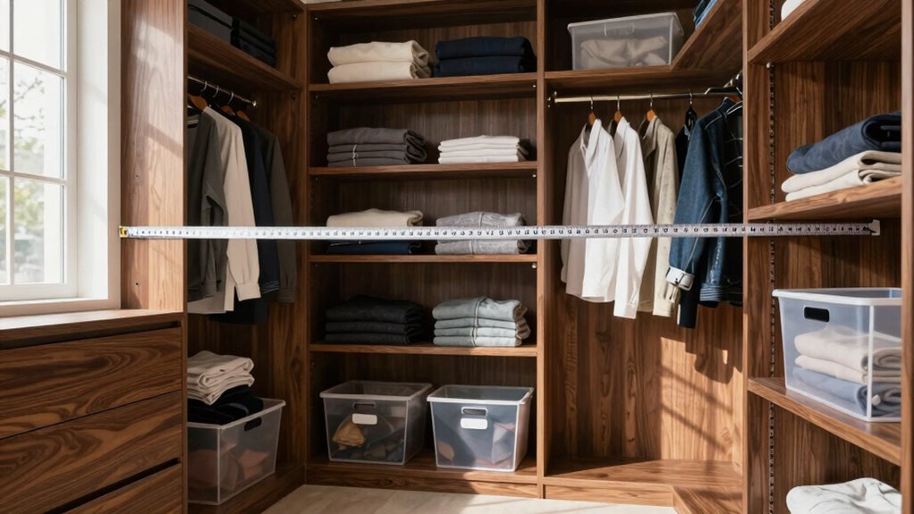 precise closet measurement techniques