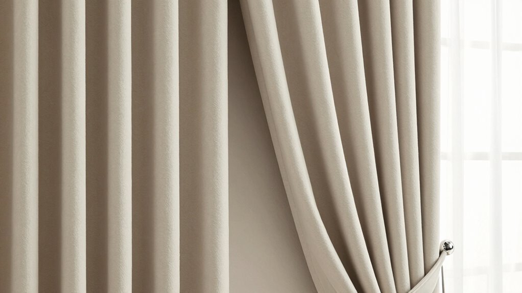 proper curtain rod placement