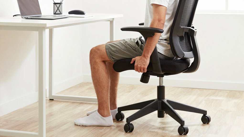 proper ergonomic seating alignment