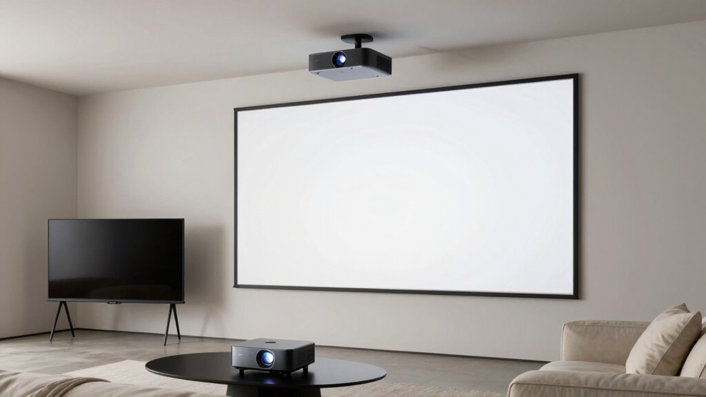 proper projector setup and maintenance