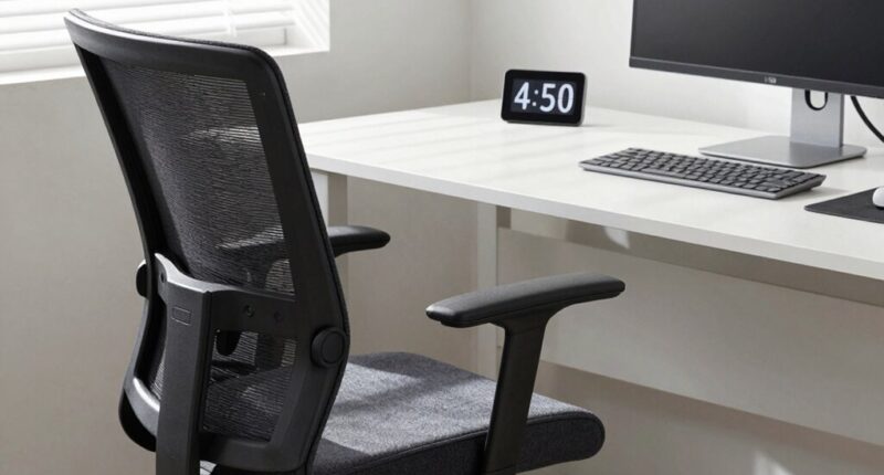 quick ergonomic chair assessment