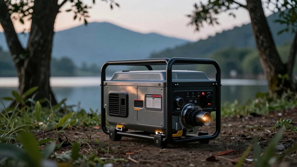 quiet inverter generator operation