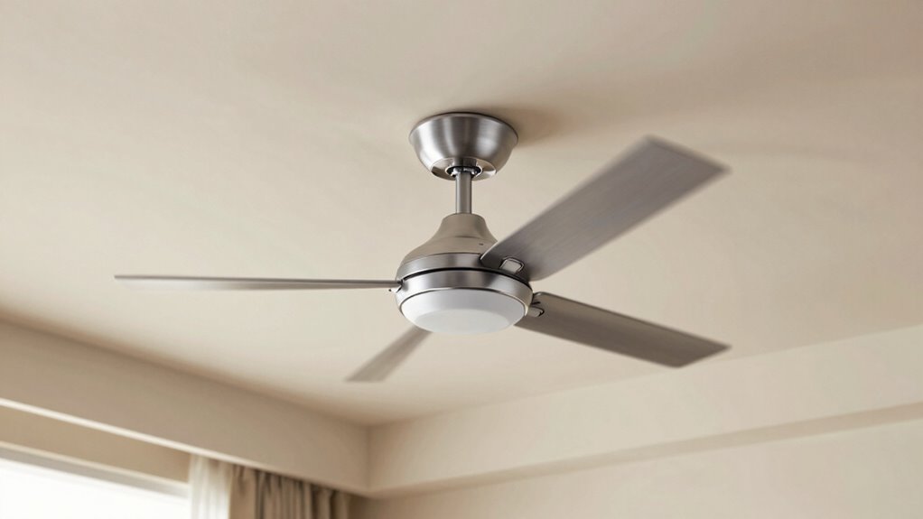 quiet noise reducing ceiling fans