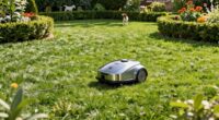 robotic mowers mapping boundaries pets
