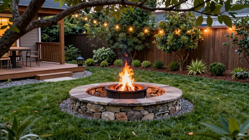 safe fire pit placement guidelines
