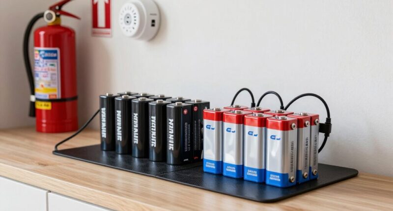 safe lithium battery practices