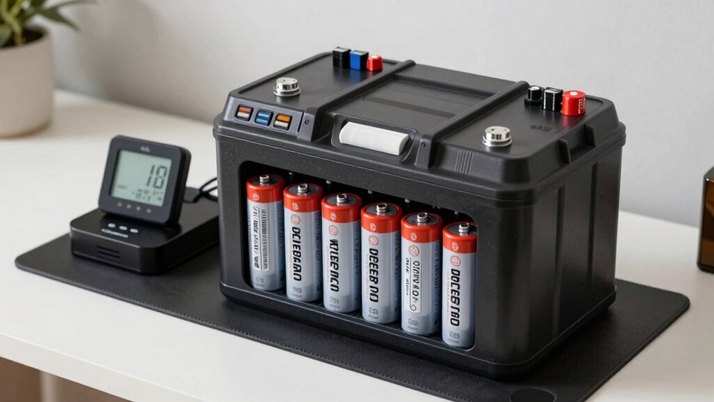 safe lithium battery storage